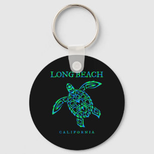 Long Beach Californië Zee Turtle Boys Girls Toddle Sleutelhanger