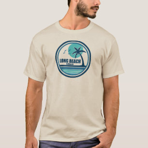 Long Beach Californische palmvogels T-shirt