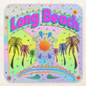 Long Beach Calm Desire Onderzetter (Voorkant)