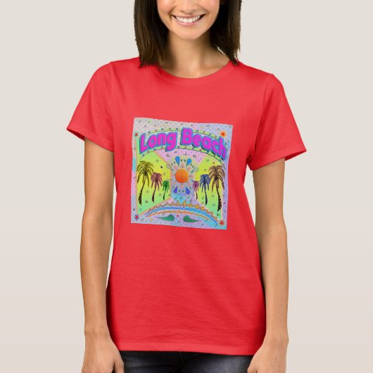 Long Beach Calm Desire T-Shirt (Voorkant)