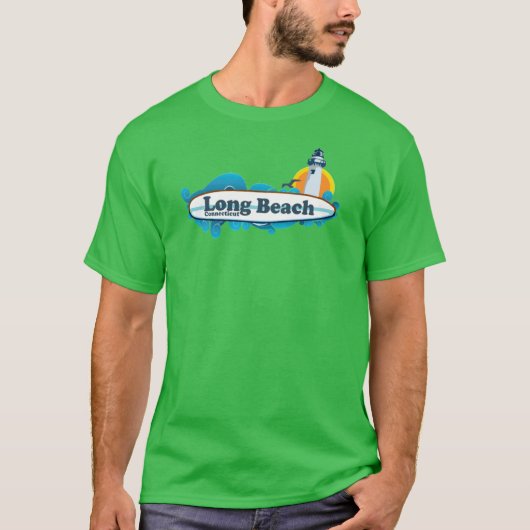 Long Beach Connecticut T-shirt (Voorkant)