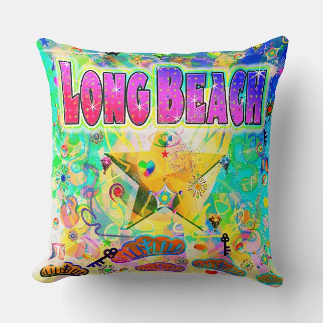 Long Beach Epoch Hour kussen (Voorkant)