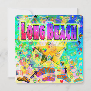Long Beach Epoch uur vakantie Kaart