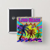 Long Beach Eternal Button (Voorkant /achterkant)