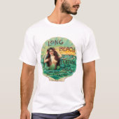 Long Beach Festival van 1908 in de Zee T-shirt (Voorkant)