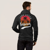 Long Beach Fleece Zip Hoodie (Achterkant volledig)