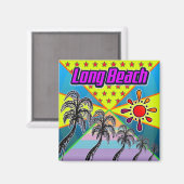 Long Beach Freedom Magnet (Voorkant / Achterkant)