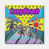 Long Beach Freedom Magnet (Voorkant)