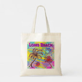 Long Beach Happy en Hope Canvas tas (Achterkant)