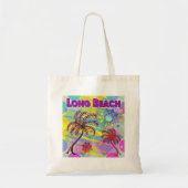 Long Beach Happy en Hope Canvas tas (Voorkant)