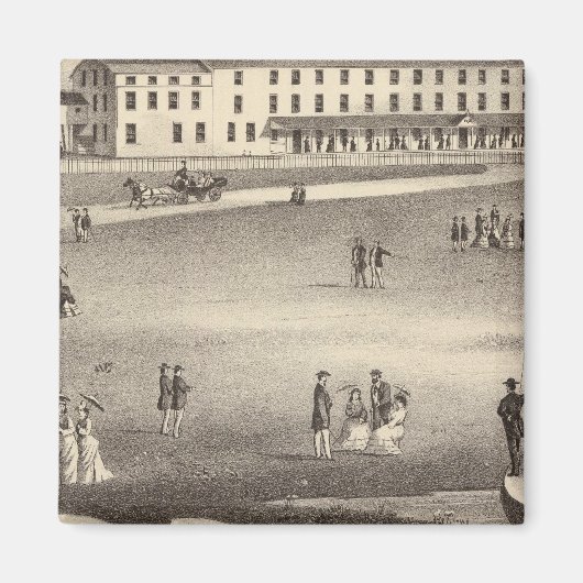 Long Beach House, Long Beach, NJ Magneet (Voorkant)