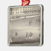 Long Beach House, Long Beach, NJ Metalen Ornament (Links)