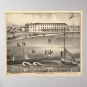 Long Beach House, Long Beach, NJ Poster (Voorkant)