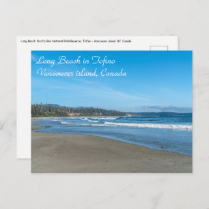 Long Beach in Tofino - BC, Canada Briefkaart
