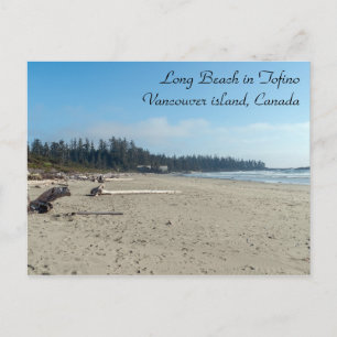 Long Beach in Tofino - BC, Canada Briefkaart