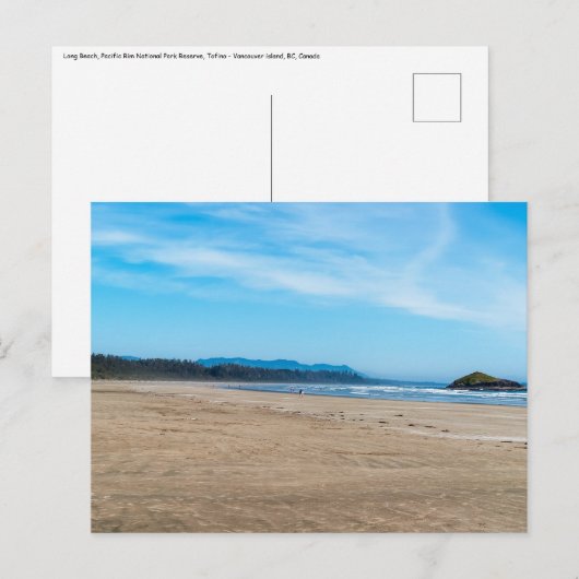 Long Beach in Tofino - BC, Canada Briefkaart (Voorkant / Achterkant)