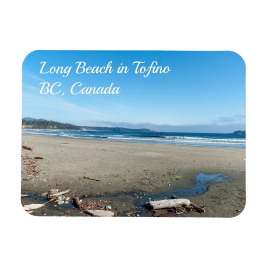 Long Beach in Tofino - BC, Canada Magneet (Horizontaal)
