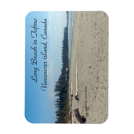 Long Beach in Tofino - BC, Canada Magneet (Verticaal)