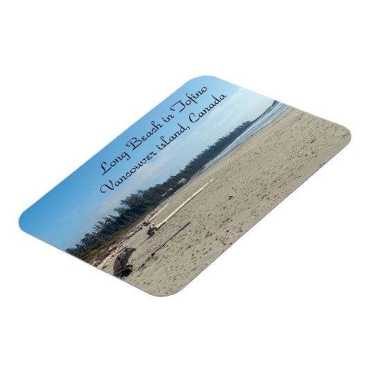 Long Beach in Tofino - BC, Canada Magneet (Linkerzijde)