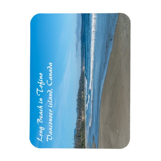 Long Beach in Tofino - BC, Canada Magneet (Verticaal)