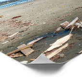 Long Beach in Tofino - BC, Canada Poster (Hoek)