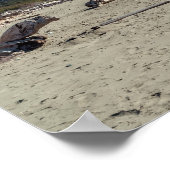 Long Beach in Tofino - BC, Canada Poster (Hoek)
