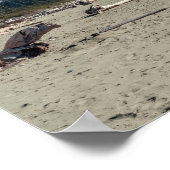 Long Beach in Tofino - BC, Canada Poster (Hoek)