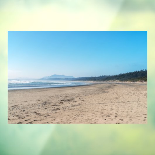 Long Beach in Tofino - BC, Canada Raamsticker (Vel 3)