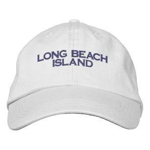 LONG BEACH ISLAND Geborduurd Pet