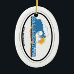 Long Beach Island Keramisch Ornament<br><div class="desc">Long Beach Island New Jersey</div>