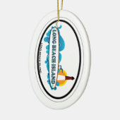 Long Beach Island Keramisch Ornament (Links)