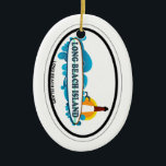 Long Beach Island Keramisch Ornament<br><div class="desc">Long Beach Island New Jersey</div>