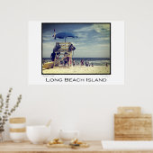 Long Beach Island Lifeguard Stand Poster (Keuken)