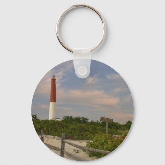 Long Beach Island Light House New Jersey USA Sleutelhanger (Voorkant)