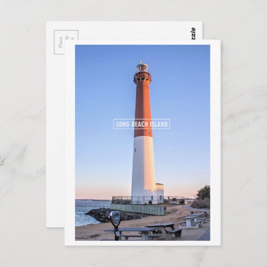 Long Beach Island - New Jersey. Briefkaart (Voorkant / Achterkant)