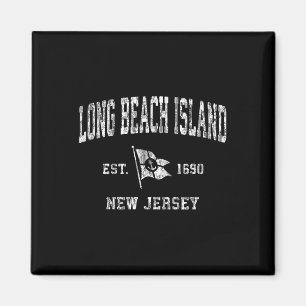 Long Beach Island New Jersey NJ Boat Ancho Magneet