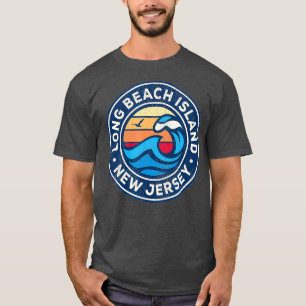 Long Beach Island New Jersey NJ  Nautical T-shirt