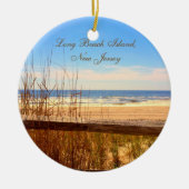 Long Beach Island, NJ LBI Beach Ornament (Voorkant)