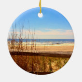 Long Beach Island, NJ LBI Beach Ornament (Achterkant)