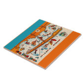 Long Beach Island NJ Tegeltje (Zijkant)