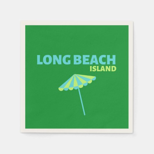 Long Beach Island servetten (Voorkant)