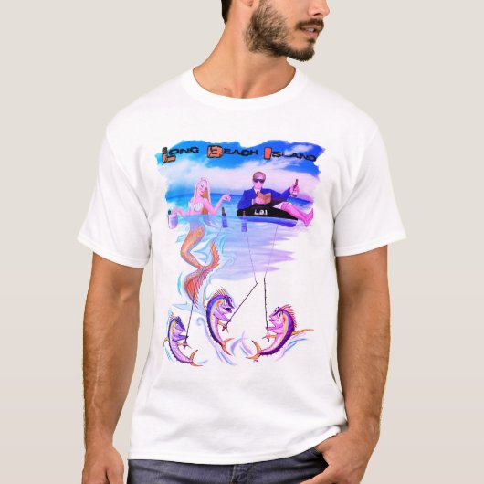 LONG BEACH ISLAND T-SHIRT (Voorkant)