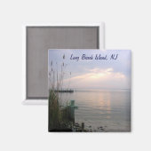 Long Beach Island, Verenigde Staten Magneet (Voorkant / Achterkant)