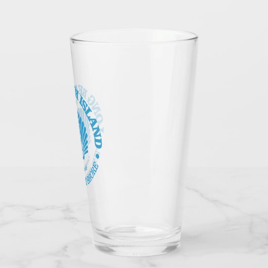 Long Beach Island (zeeschelp) Glas (Links)