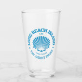 Long Beach Island (zeeschelp) Glas (Voorkant)