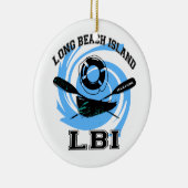 Long Beach Keramisch Ornament (Rechts)