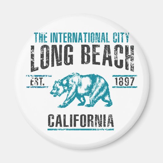 Long Beach Magneet (Voorkant)