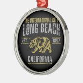 Long Beach Metalen Ornament (Links)