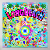 Long Beach Mystic Dance Poster (Voorkant)