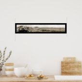 Long Beach Pier CA Photo 1907 Poster (Keuken)